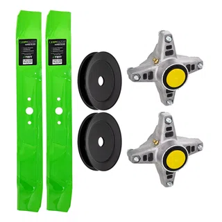 Blade Spindle Pulley Deck Kit For Cub Cadet White Outdoor MK1009675