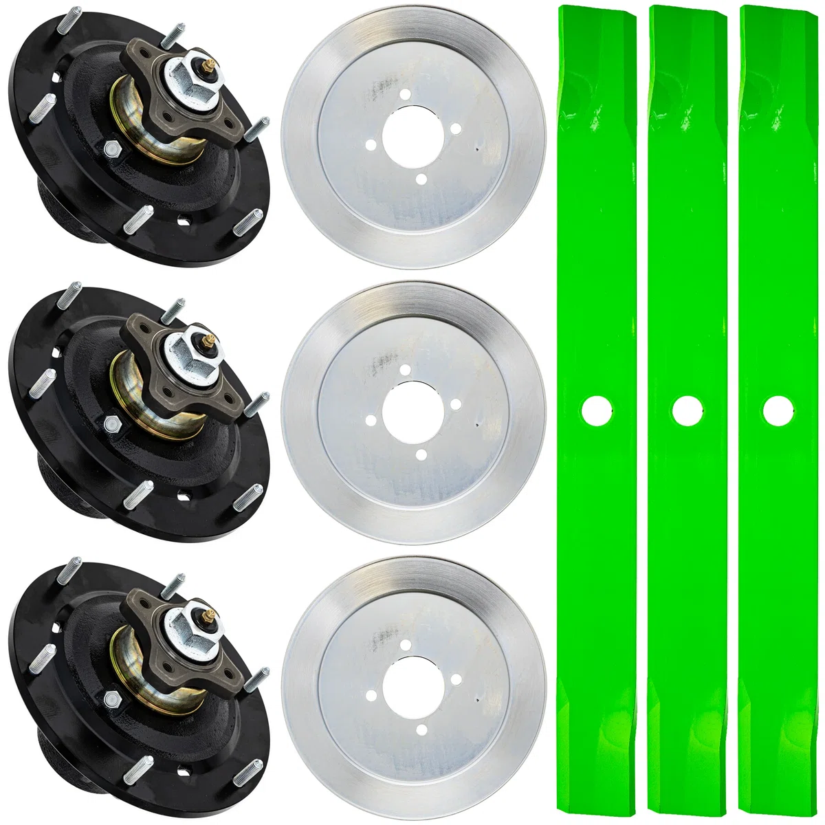 Blade Spindle Kit for John Deere Z970R 72-Inch EPC201693 AUC12478 TCU26968