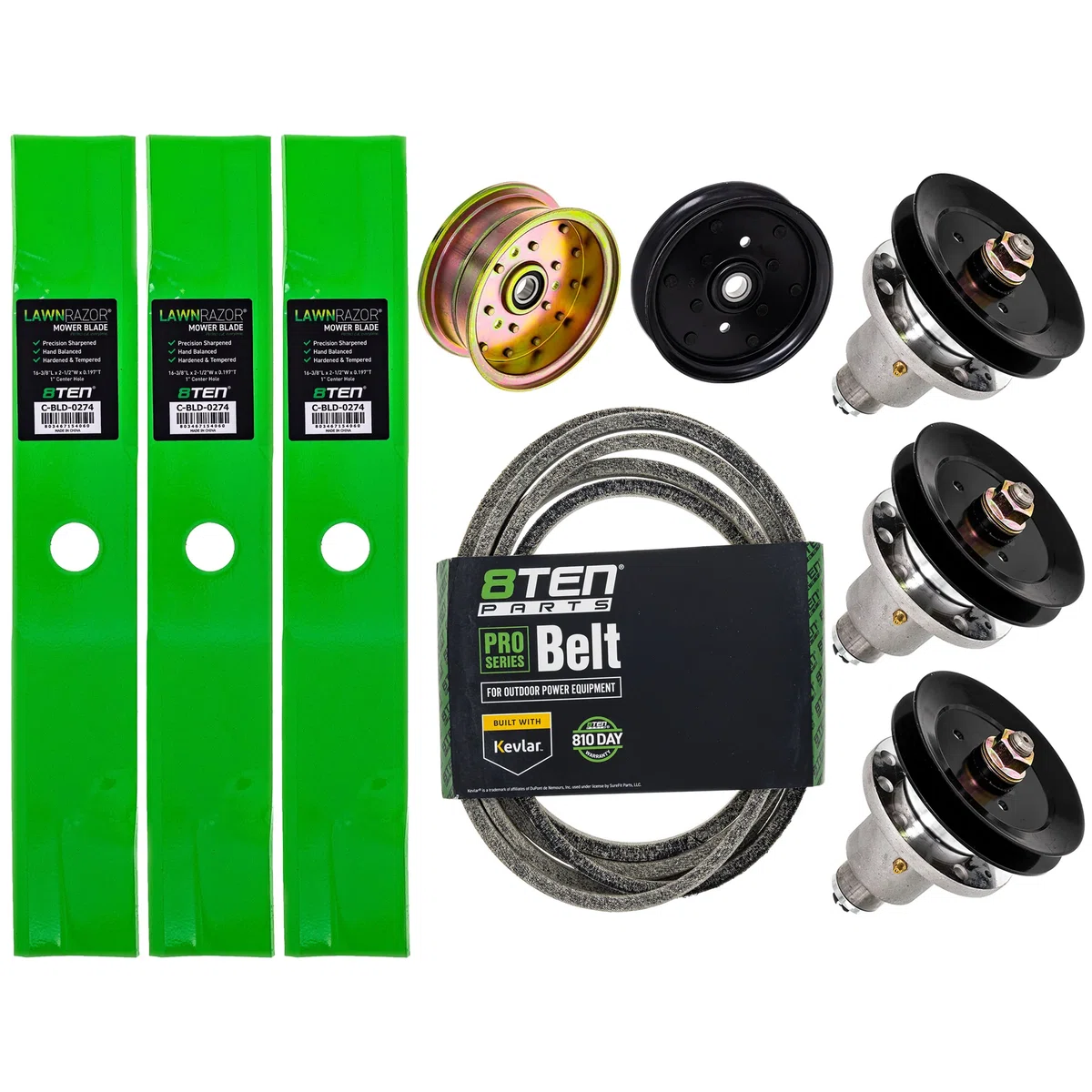 Blade Spindle Belt Idler Deck Kit For Exmark MK1009843