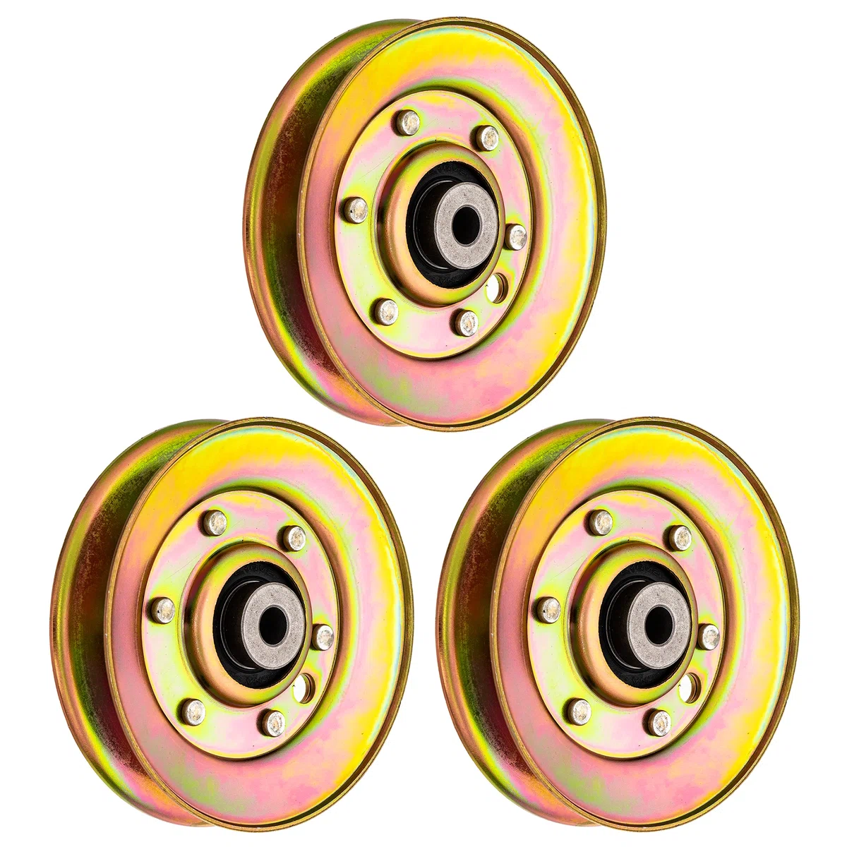 Idler Pulley Set For Husqvarna AYP Jonsered 532173902 532146763 146763 593787801 | 3-PACK