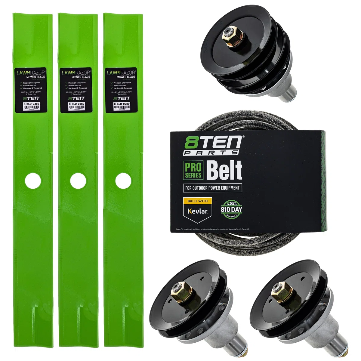 Blade Spindle Belt Deck Kit For Exmark MK1010098