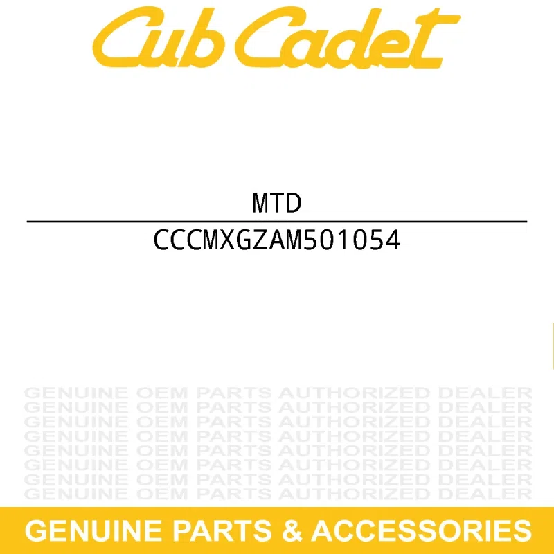 MTD CMXGZAM501054 BELT: EDGER: 754-0