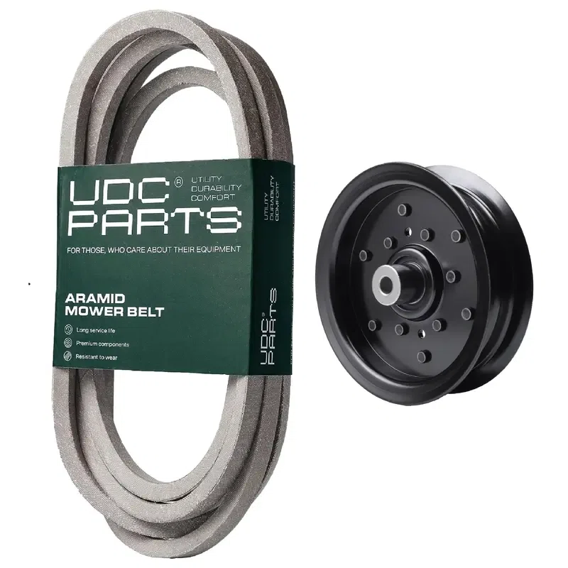 UDC Parts Mower Kit / Belt 197242 + Pulley 532196106 / Fits Jonsered LT2223A2 LT2320A2 LT2323A2 YT48