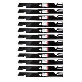 12PK Oregon 92-031 Lawn Mower Blades Compatible with Exmark Lazer Z 103-6398