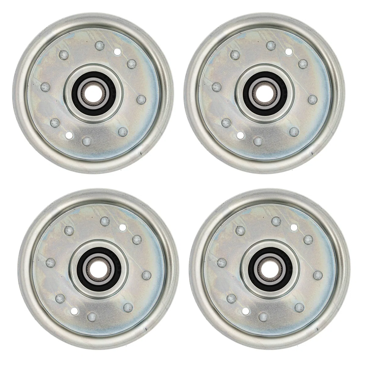 Idler Pulley Set For John Deere Sabre Exmark AM37249 AM107468 AM37442 AM35862 393225 1680299 | 4-PACK