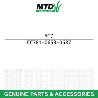 MTD 781-0653-0637 Flail Blade Housing