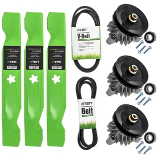 Blade Spindle Belt Deck Kit For AYP Poulan Poulan Pro MK1010038
