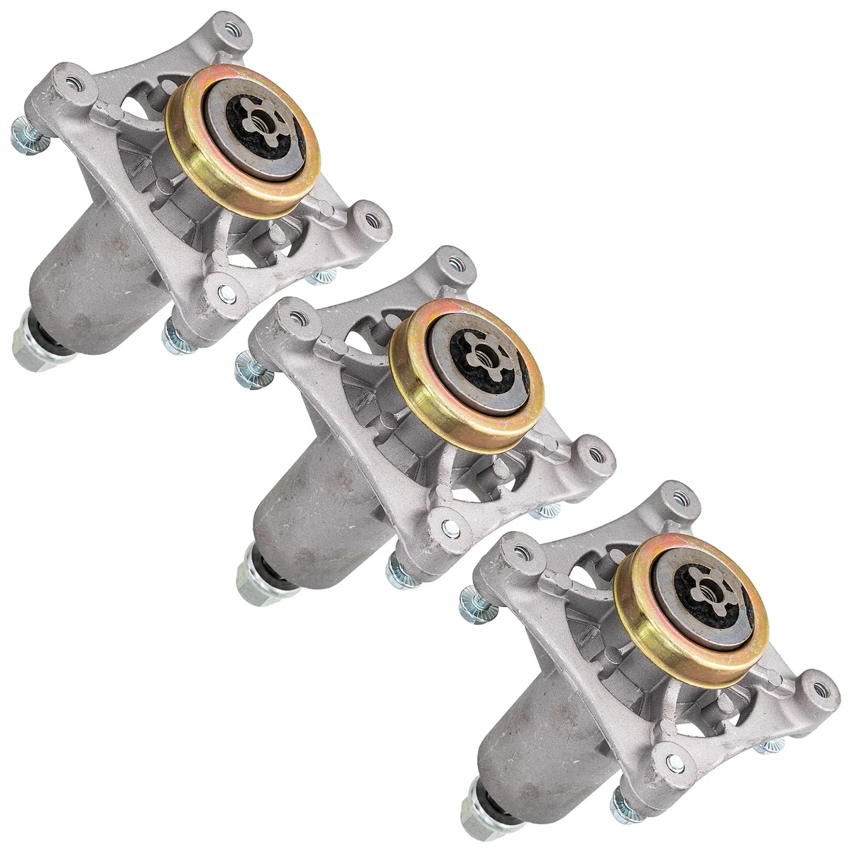 Deck Spindle Set For Husqvarna Poulan Pro Jonsered 187292 532187292 192870 532192870 532187281 | 3-PACK