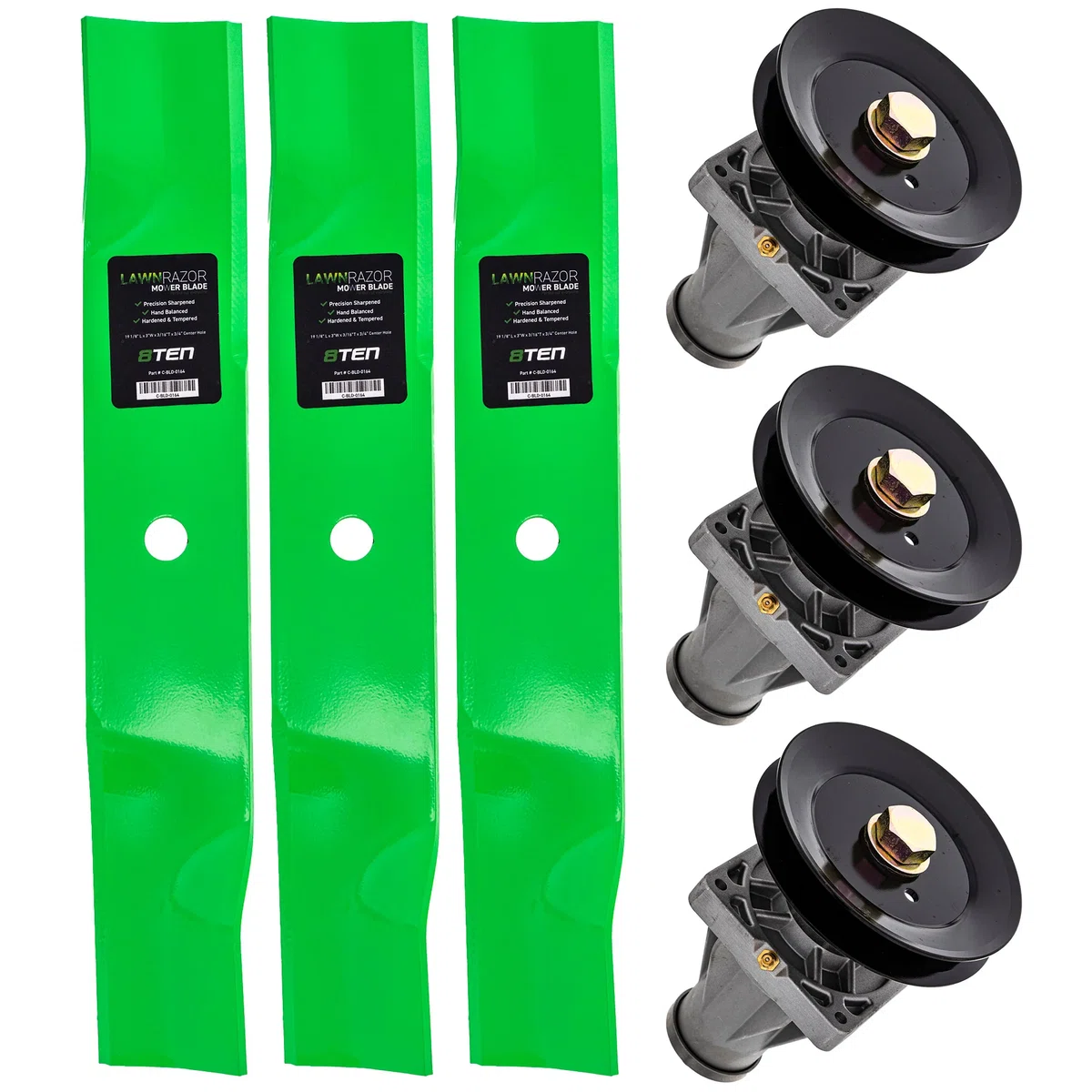 Blade Spindle Deck Kit For Cub Cadet Craftsman Troy-Bilt MK1009917