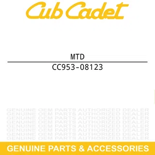 MTD 953-08123 FILTER:FUEL