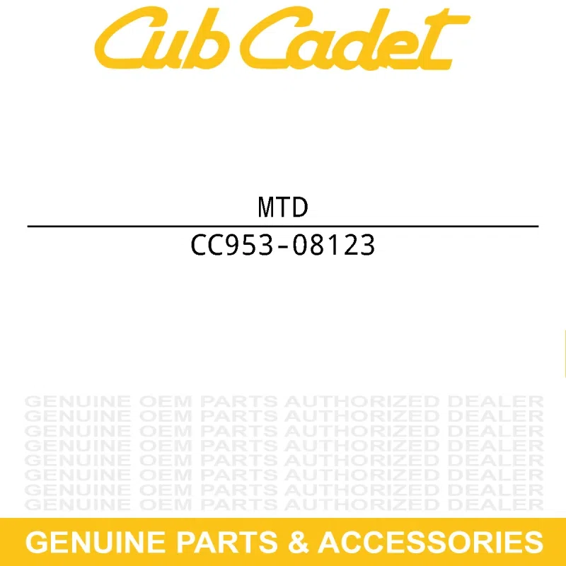 MTD 953-08123 FILTER:FUEL