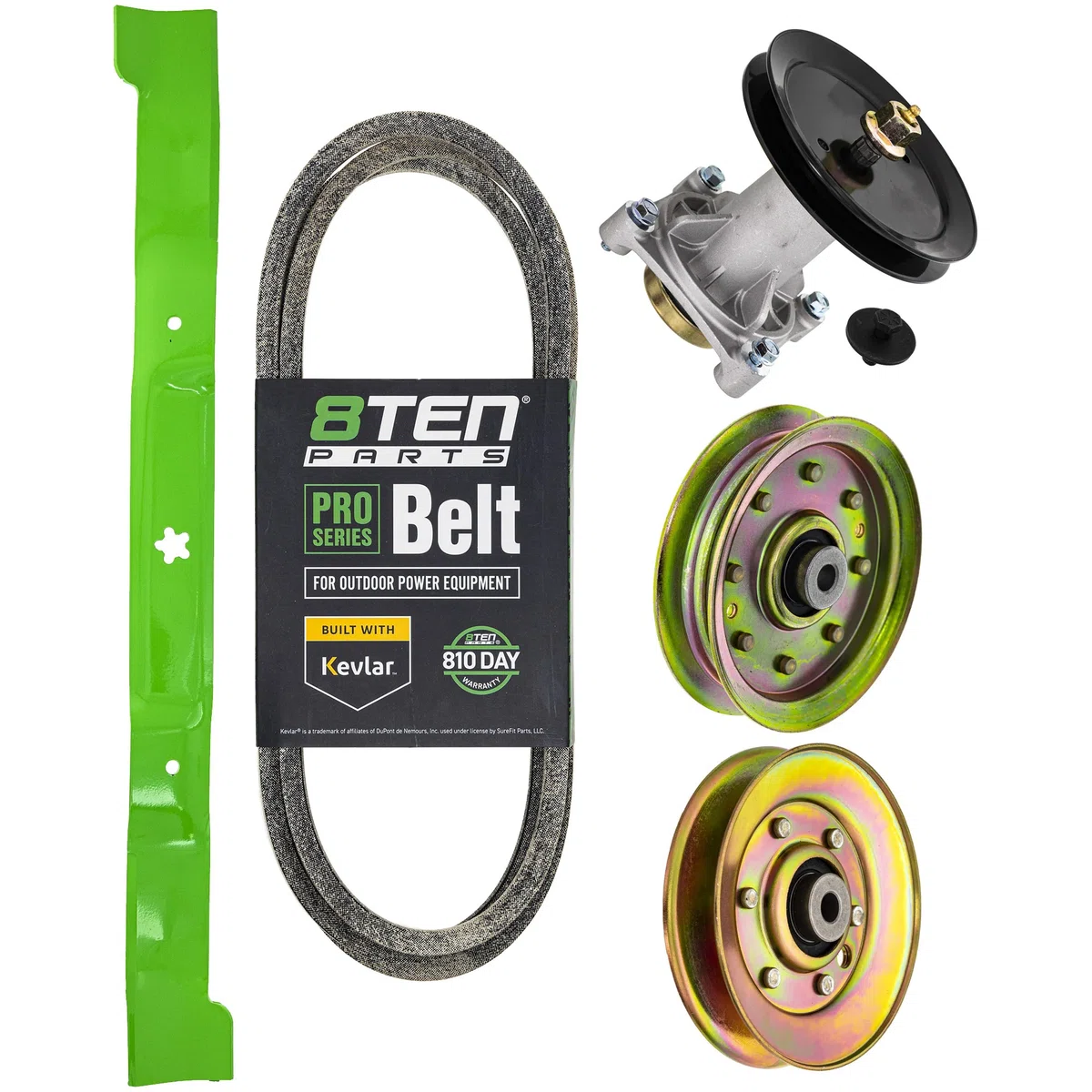 Blade Spindle Belt Idler Deck Kit For Husqvarna Jonsered Poulan MK1009805