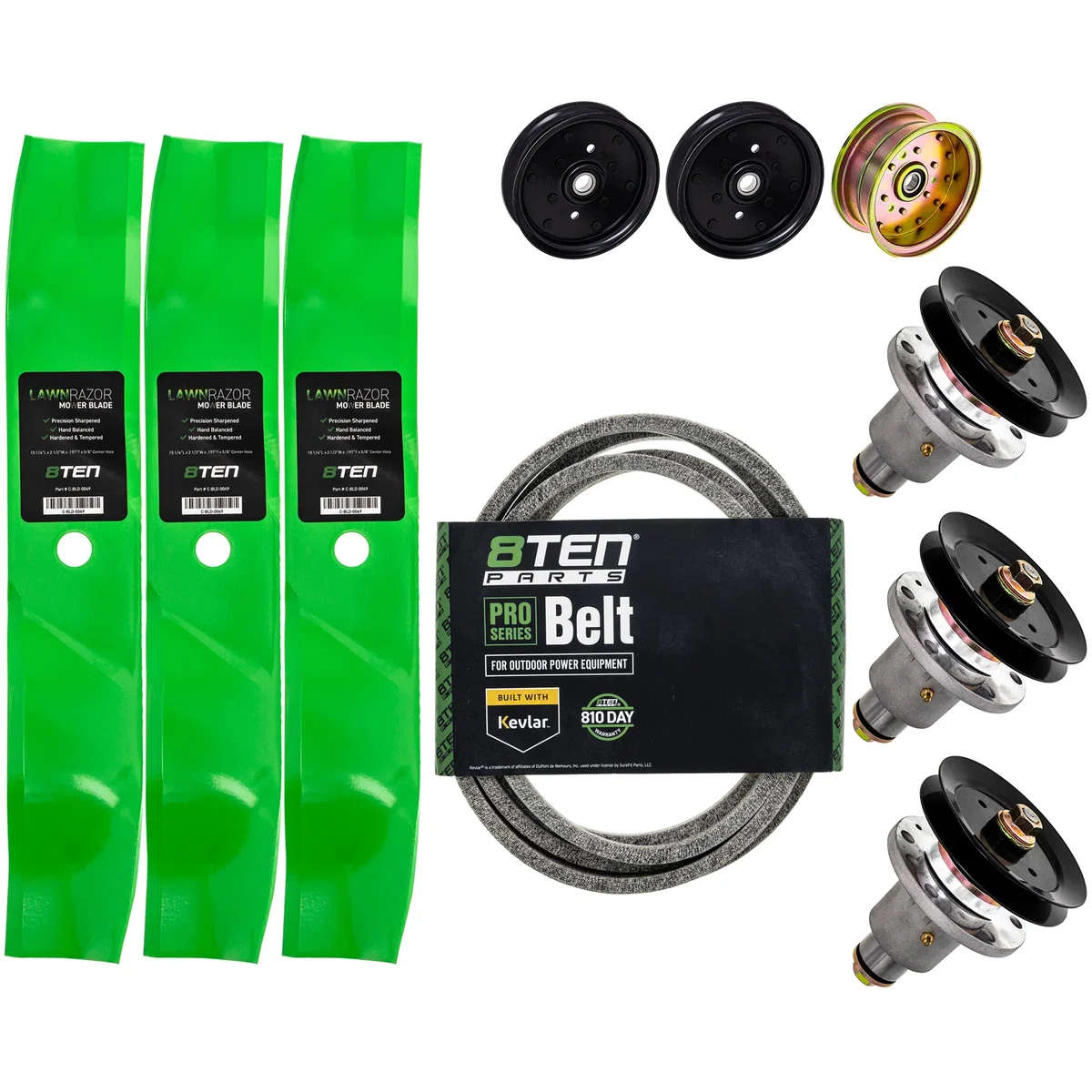 Blade Spindle Belt Idler Deck Kit For Exmark MK1010137