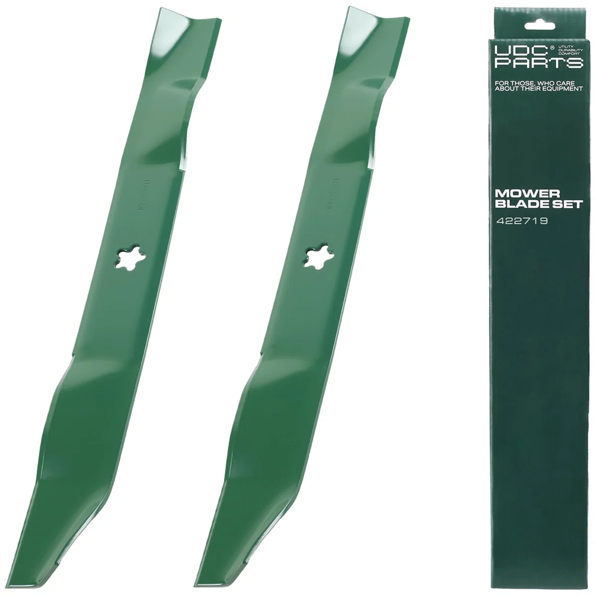 134149 Mulching Blades Replacement for Craftsman 42 Inch 532134149 Husqvarna 138971 422719 YTH18542 YTA18542 YTH1842 138971 532138971 138498 Poulan PO17542LT YTH1542XP YTH22V42 / 2 Pack