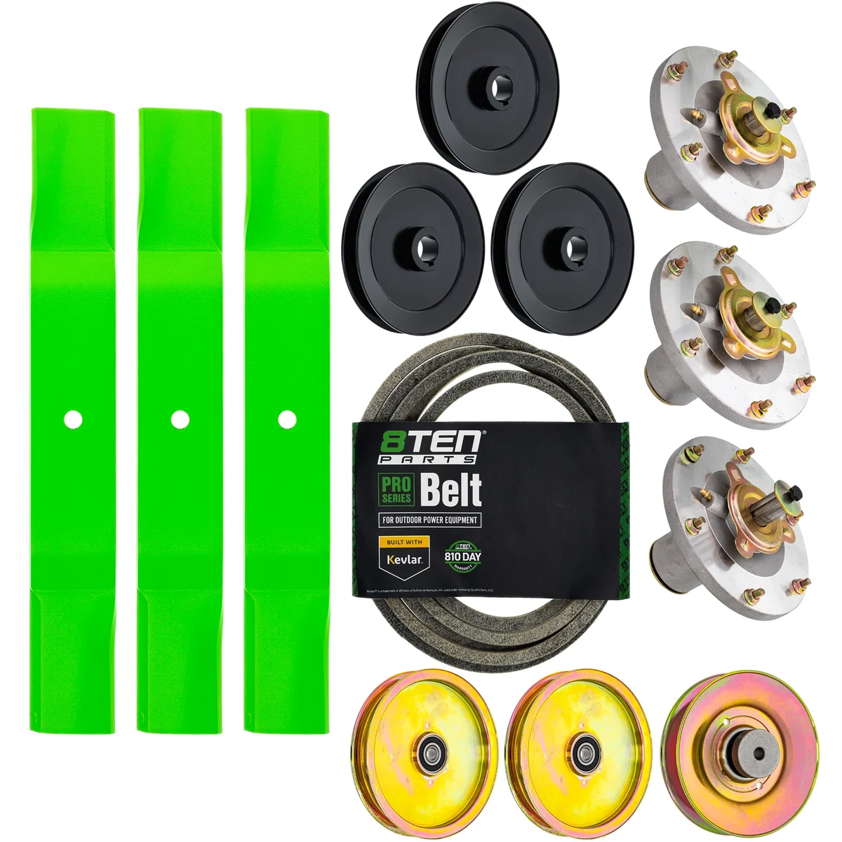 Deck Rebuild Kit for Grasshopper 3461r 3452 52-Inch 320236 623763 382084