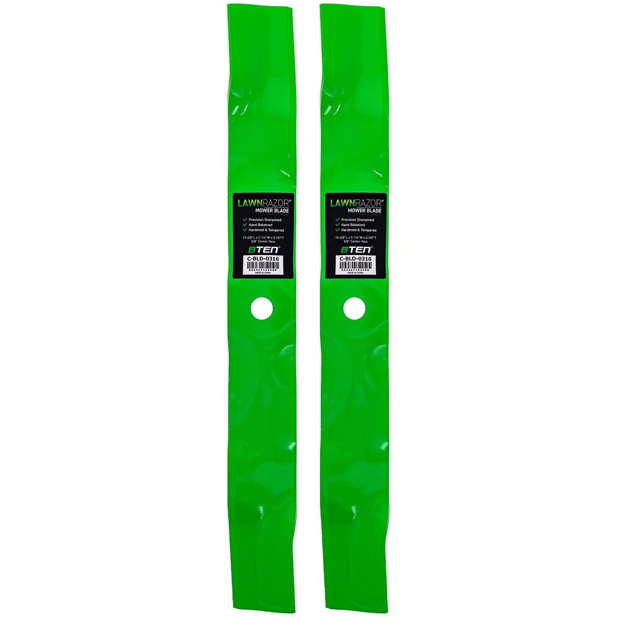 LawnRAZOR Mulching Blade For Sabre SABO GX00166 | 2-PACK
