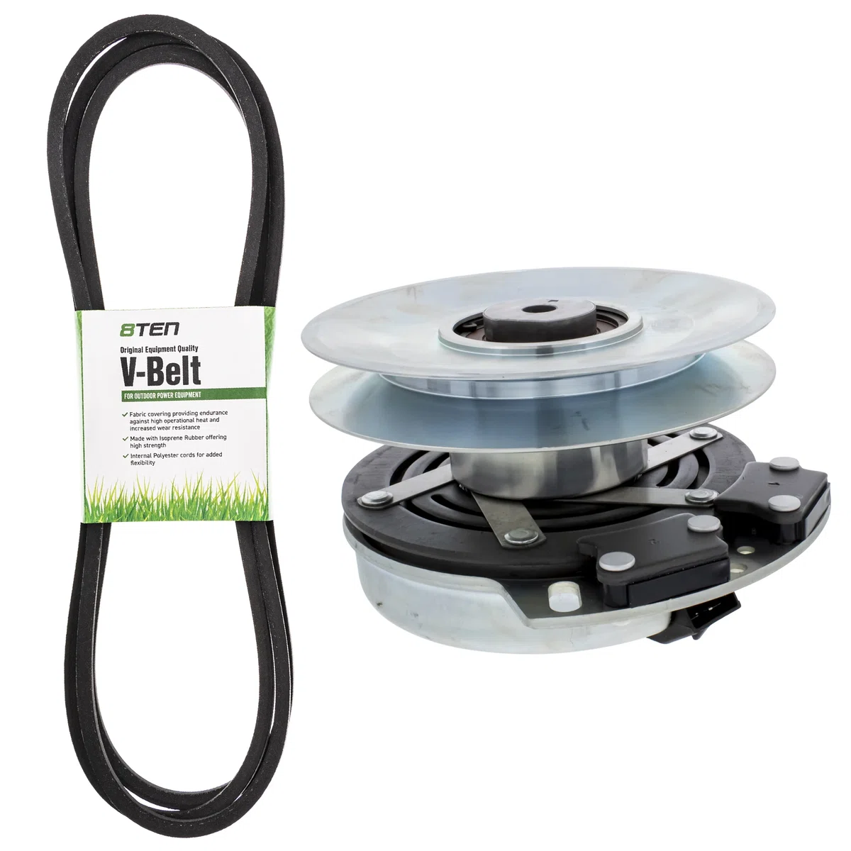 Electric PTO Clutch & Belt Kit For John Deere MK1006396