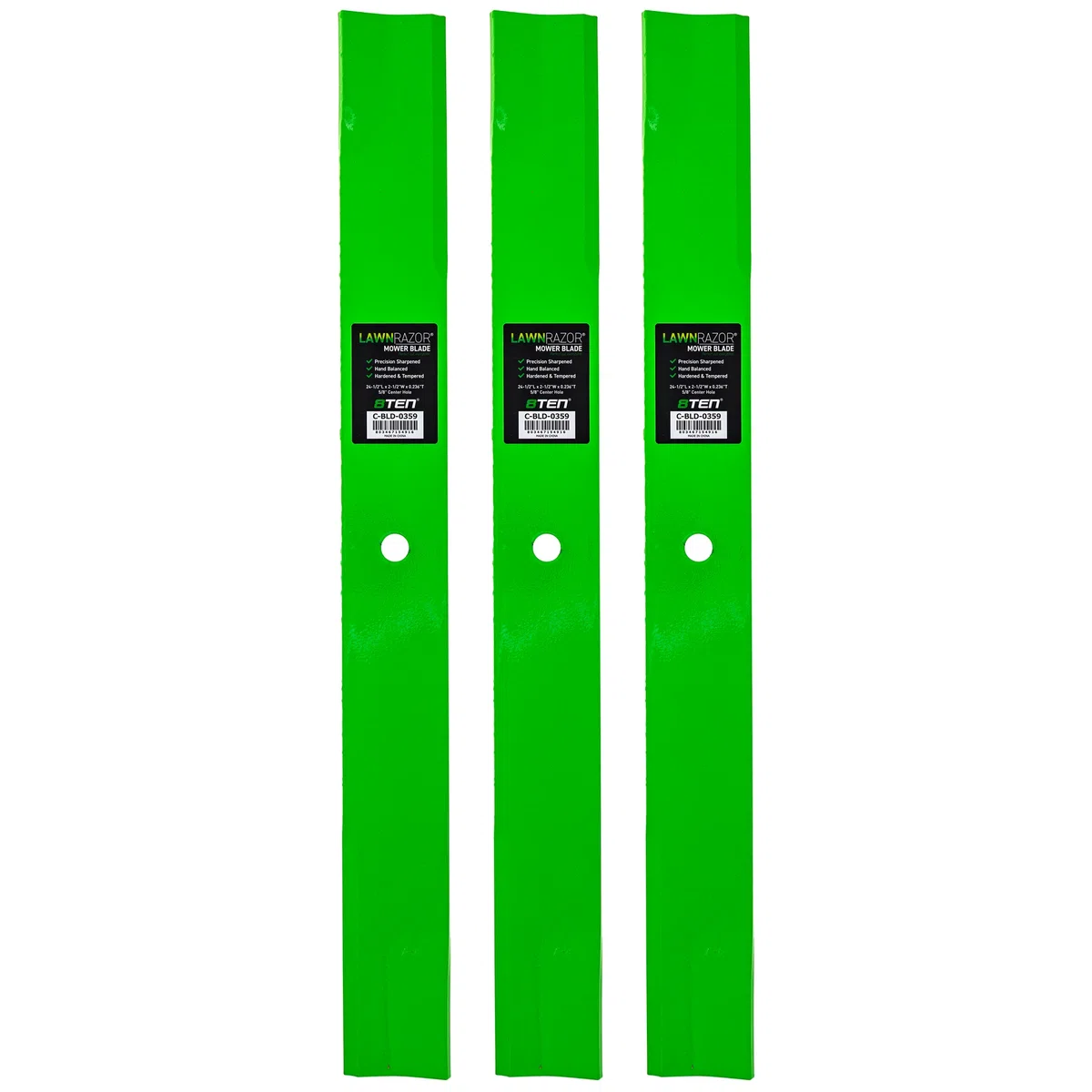 LawnRAZOR Low Lift Blade For Toro 105-7712-03 | 3-PACK