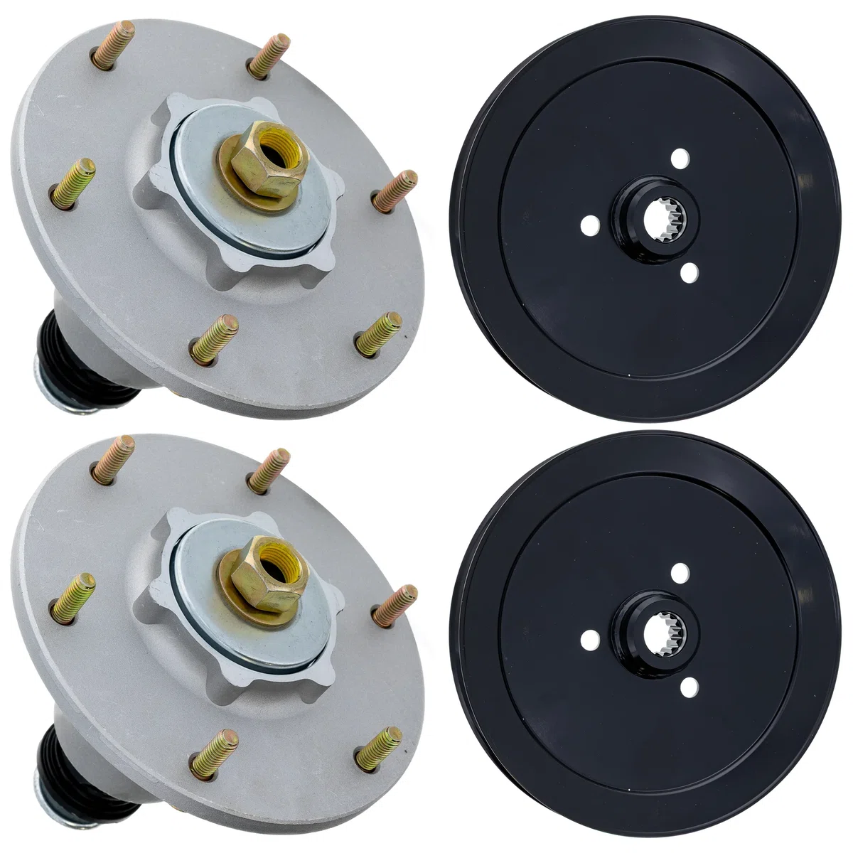 Spindle & Pulley Kit For Exmark 810-KSP4328N | 1-PACK