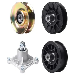 UDC Parts Mower Kit / Pulley 127783 + Pulley 532194326 + Pulley 532194327 + Spindle 532174356 / Fits Husqvarna LT1597