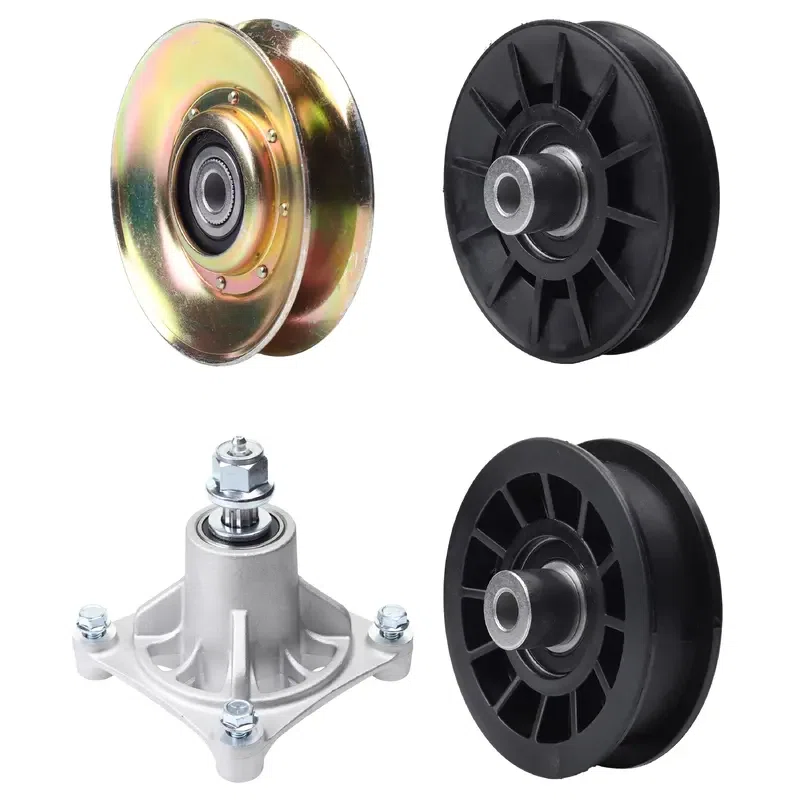UDC Parts Mower Kit / Pulley 127783 + Pulley 532194326 + Pulley 532194327 + Spindle 532174356 / Fits Husqvarna LT1597