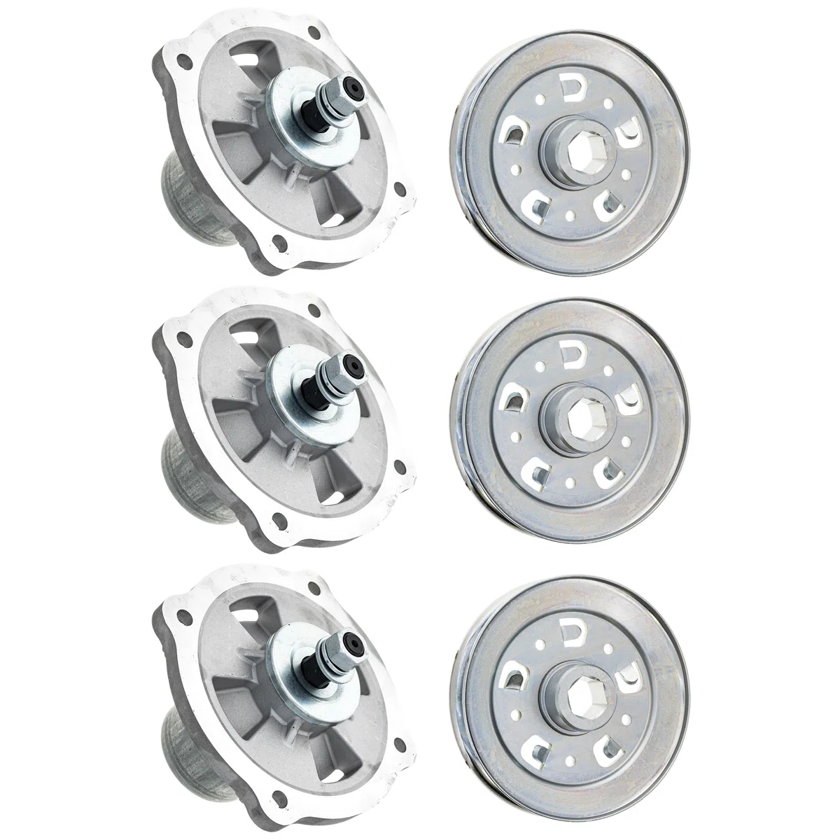 Deck Spindle Kit for Kubota RCK48P-751Z K5663-34510 K5583-33582 48-inch