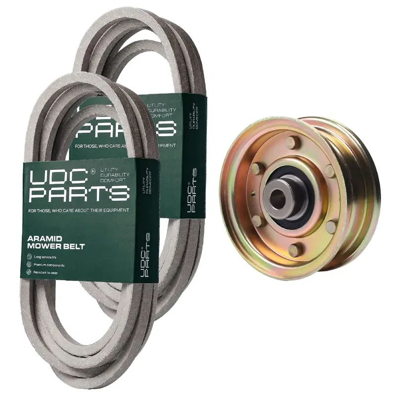 UDC Parts Mower Kit / Belt 754-04033 + Belt 954-04153 + Pulley 756-04224 / Fits Columbia Q816H Q816K