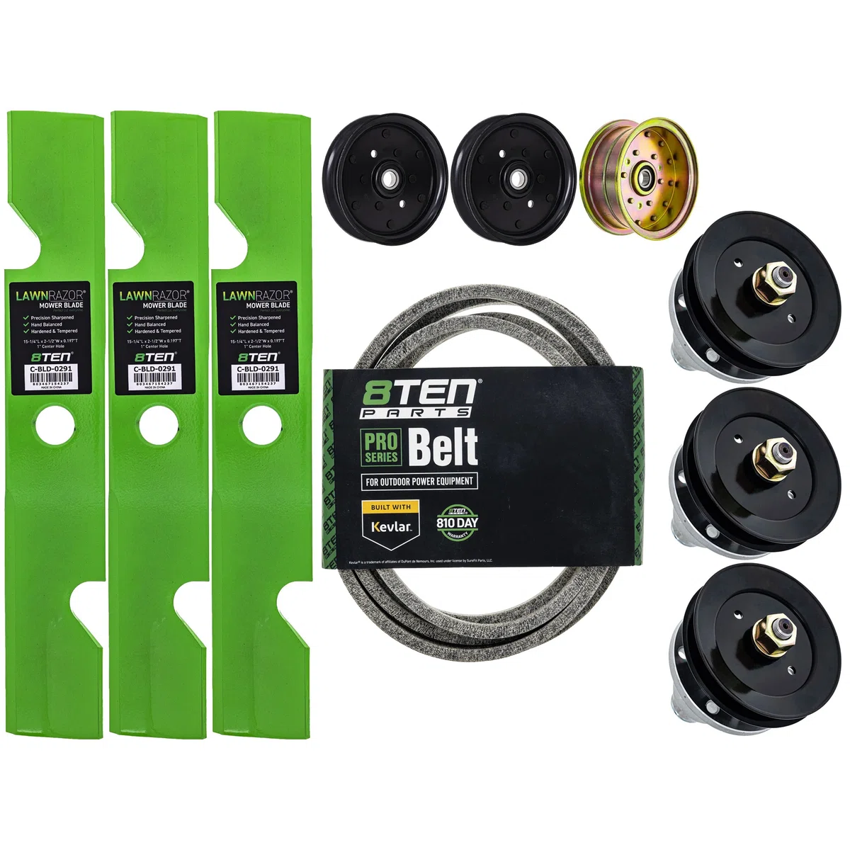 Blade Spindle Belt Idler Deck Kit For Exmark MK1009816