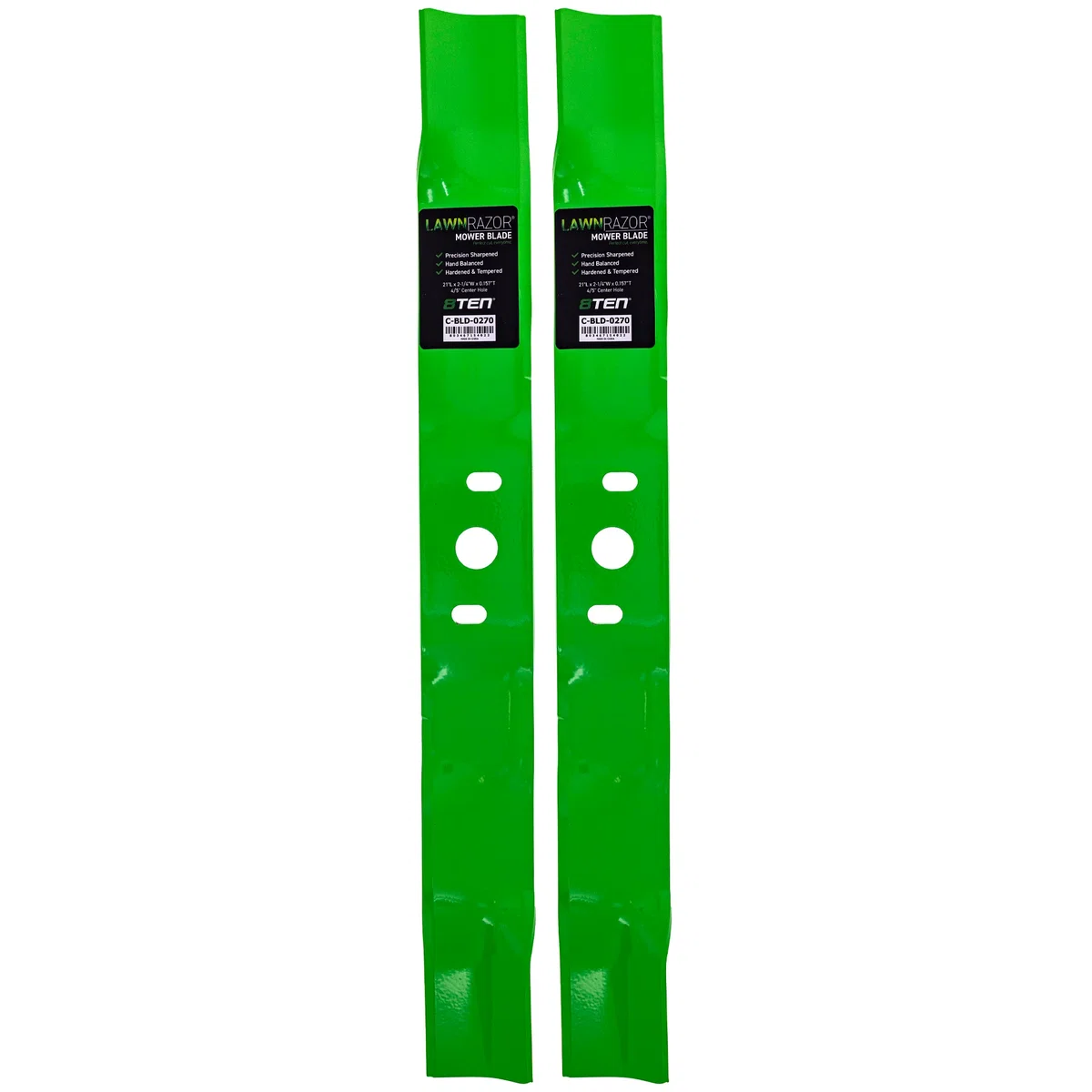 LawnRAZOR Mulching Blade For Husqvarna Poulan Pro 580921101 580921102 | 2-PACK