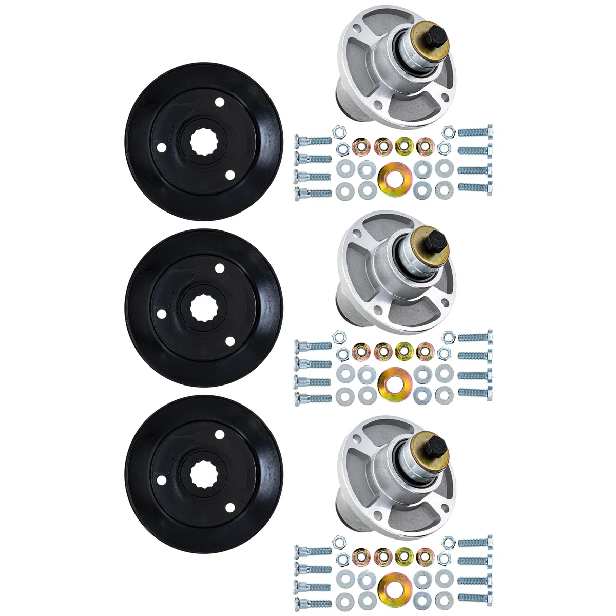 Spindle Kit for Hustler Sport 54-Inch Deck 607418P 786889 Zero Turn 3 Pack