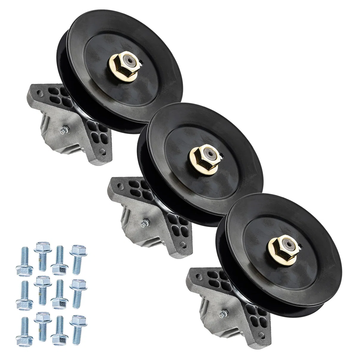 Deck Spindle Set For Troy-Bilt Craftsman Cub Cadet 618P09236 618-09236 | 3-PACK