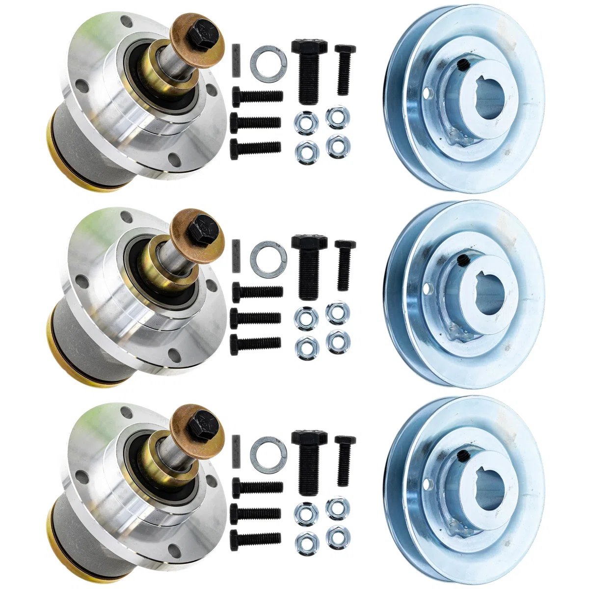 Spindle & Pulley Kit For Spartan 810-KSP4331N | 3-PACK