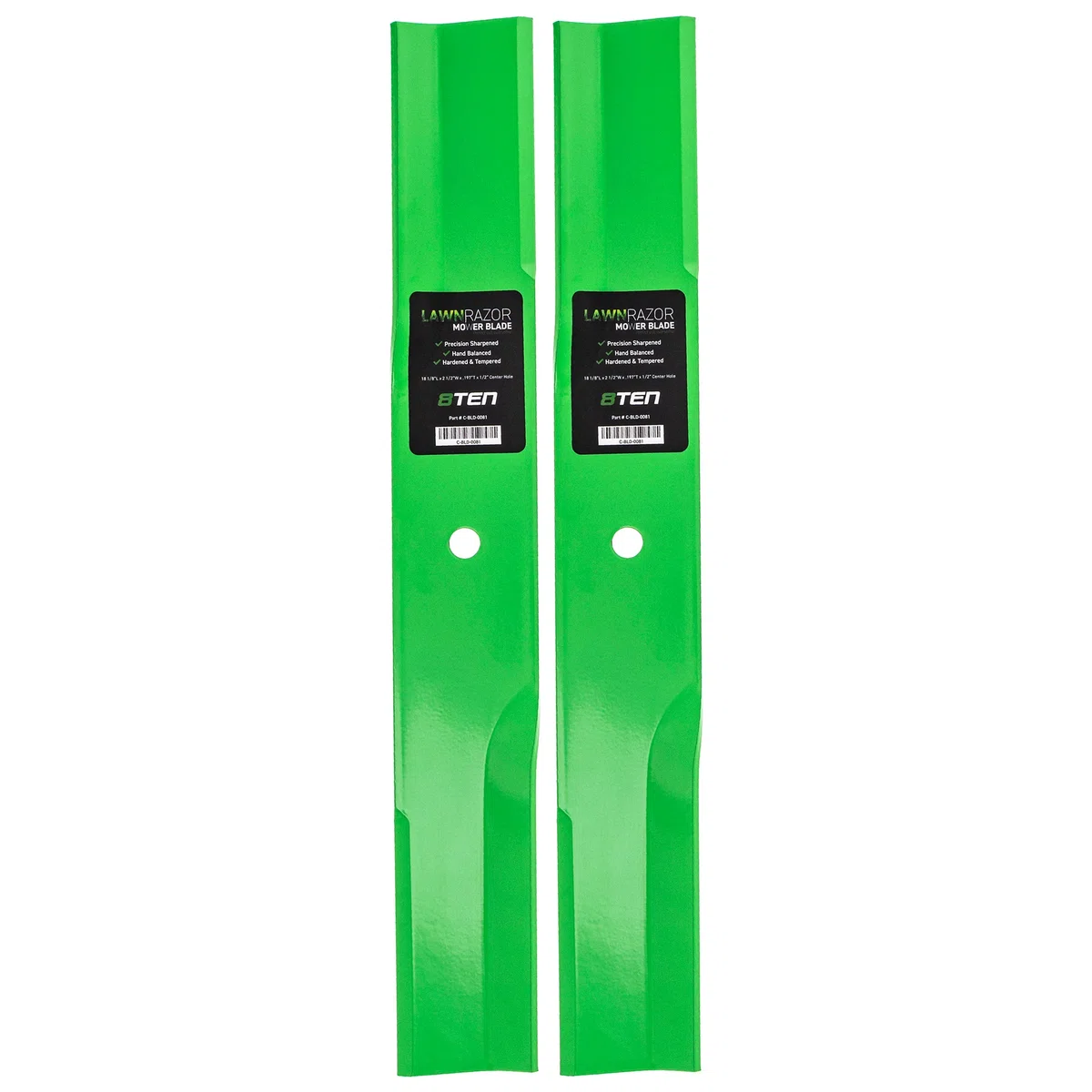 LawnRAZOR Mower Blade 810-CBL2203D For Toro 56-2390 56-2390-03 27-0990-03 27-0990 92-7961 44-5480 | 2-PACK