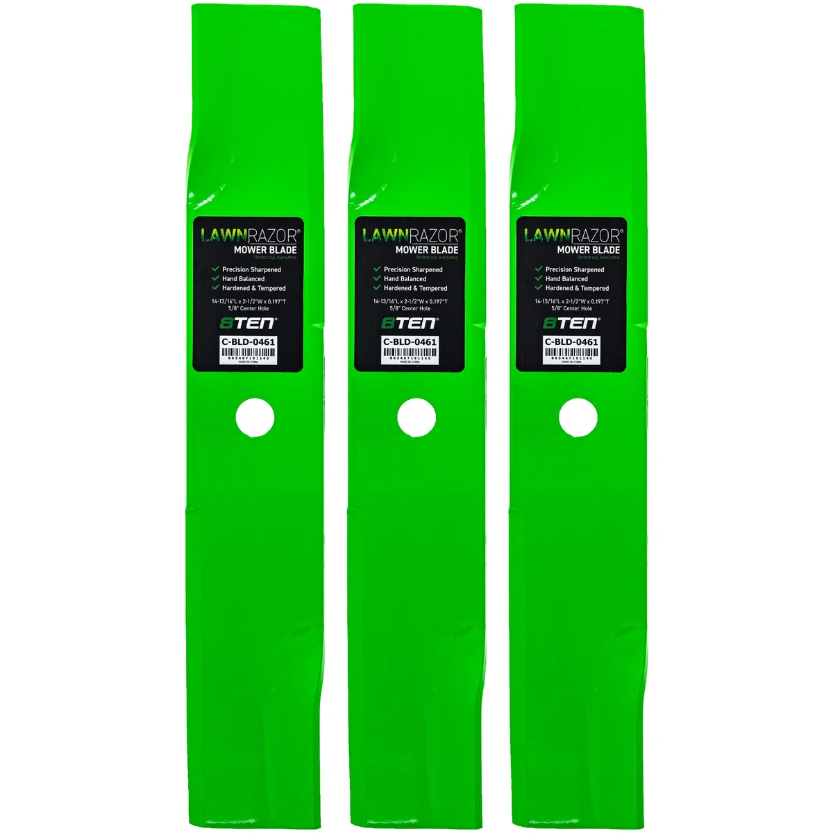 LawnRAZOR Medium Lift Blade For Husqvarna Ferris 61827S 61827 539103274 5061827S 5061827 | 3-PACK