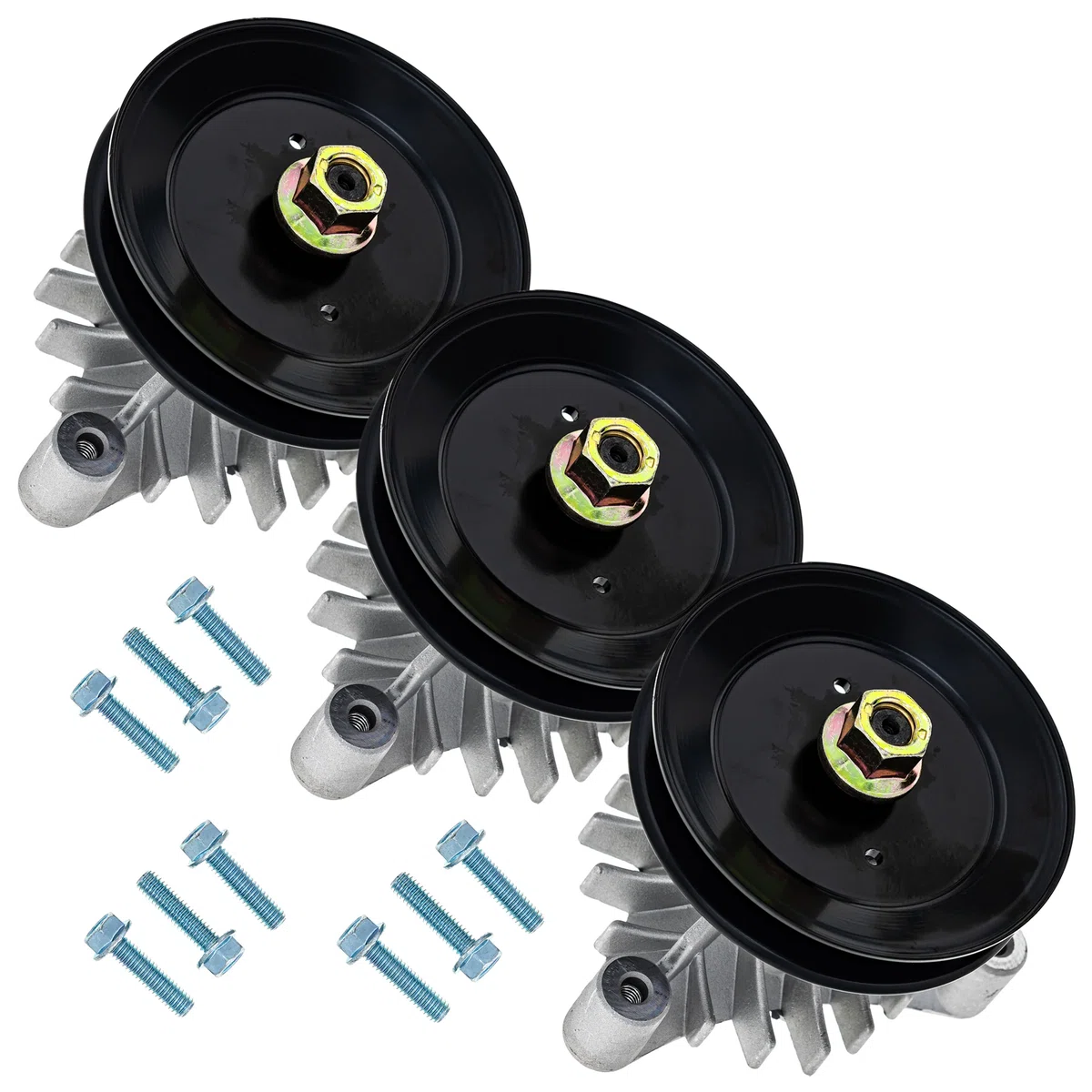Deck Spindle Set For Poulan Pro Husqvarna | 3-PACK