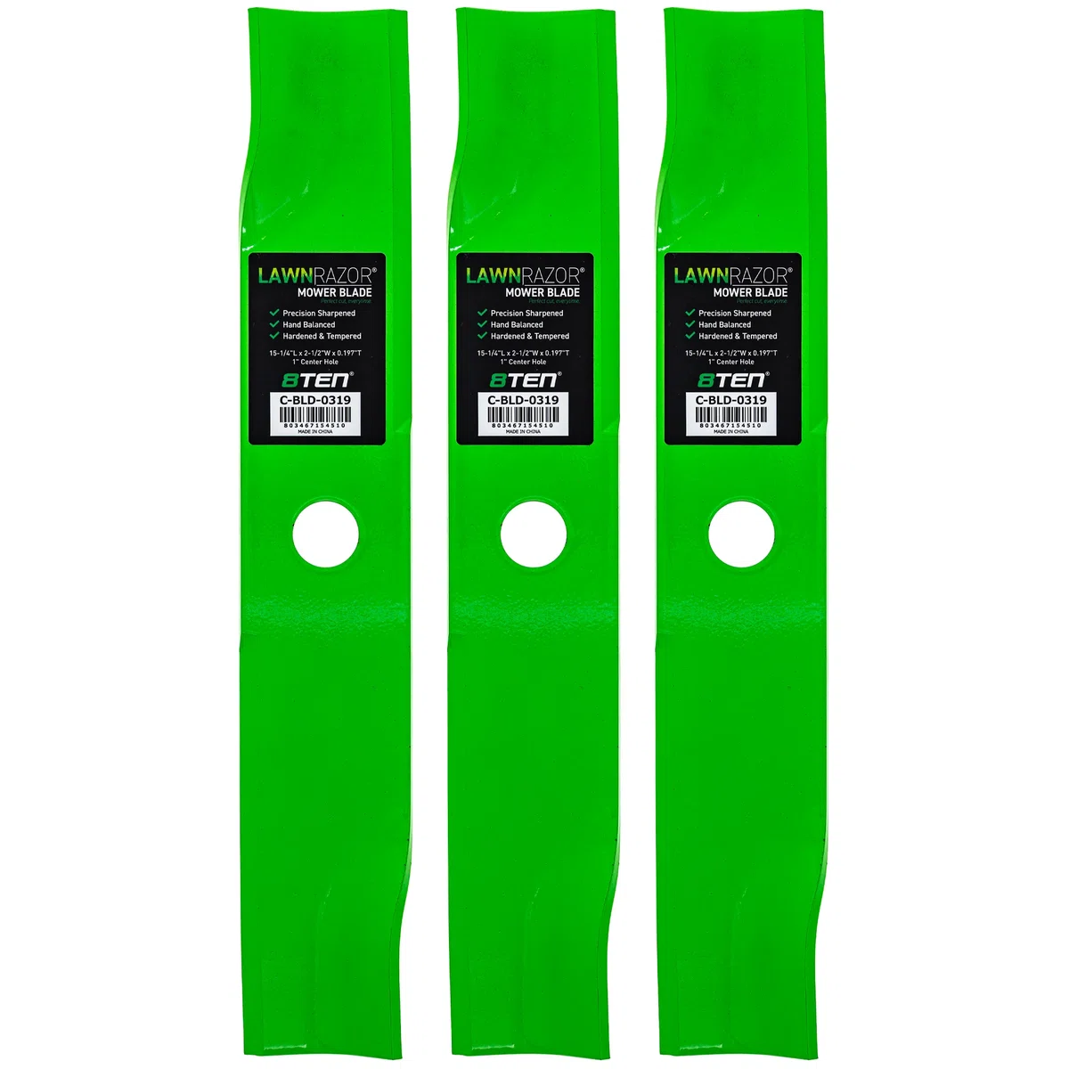 LawnRAZOR High Lift Blade For Exmark 103-6380-S 103-6380 | 3-PACK