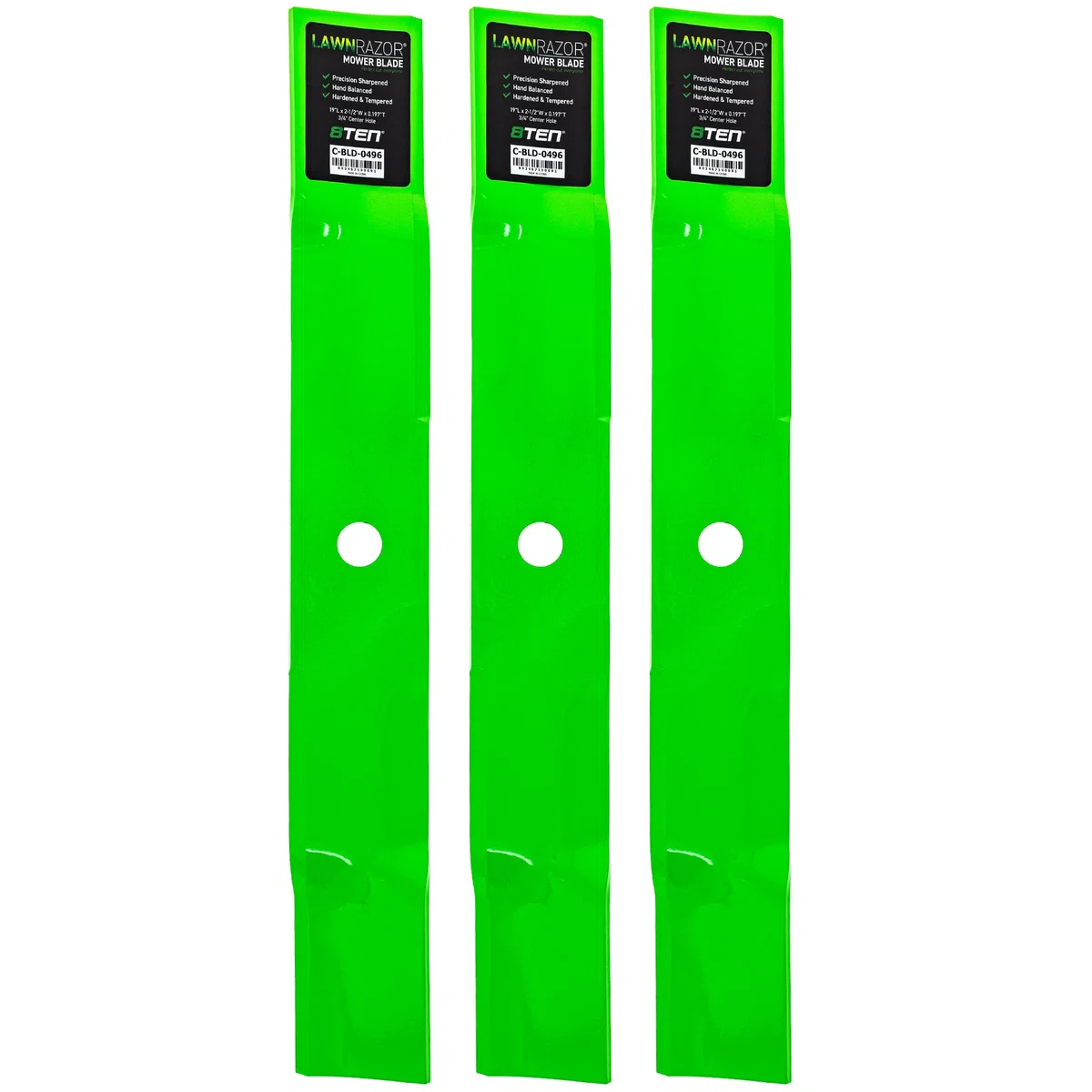 LawnRAZOR Mulching Blade For Cub Cadet Craftsman Troy-Bilt 01005380-X 01005380P-X 01005380 | 3-PACK