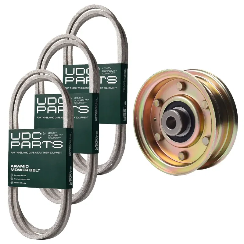 UDC Parts Mower Kit / Belt 754-04045 + Belt 754-04060 + Belt 754-0467 + Pulley 756-04224 / Fits Yard-Man LT-42