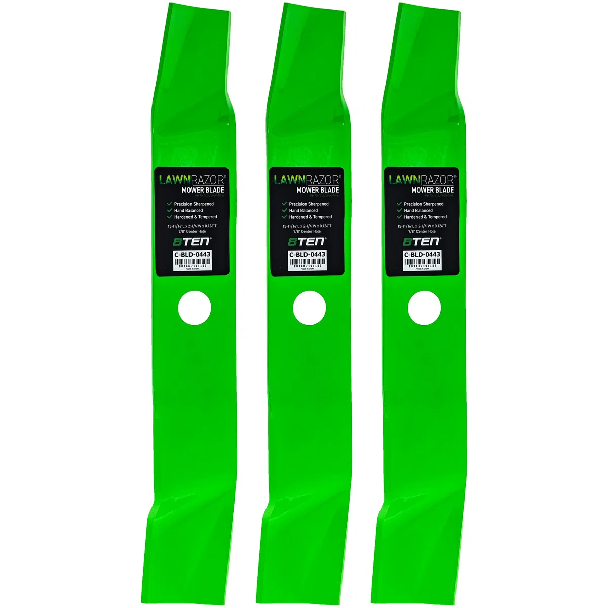 LawnRAZOR Mulching Blade For Murray Briggs & Stratton Scotts 056631E701MA 056631E701 | 3-PACK