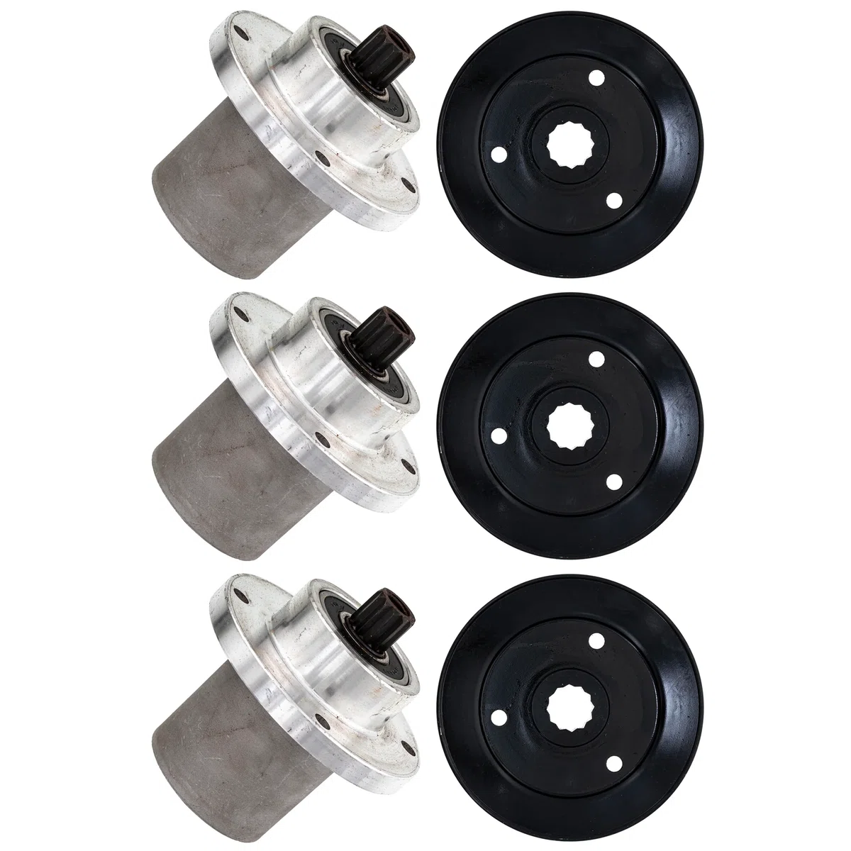 Spindle Kit for Hustler FasTrak SD Trimstar 52 54-Inch 783506 786889 3 Pack