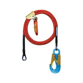 75192 - 10' Steel Wire Core Lanyard (Flipline) 1/2" Kit - Spyder