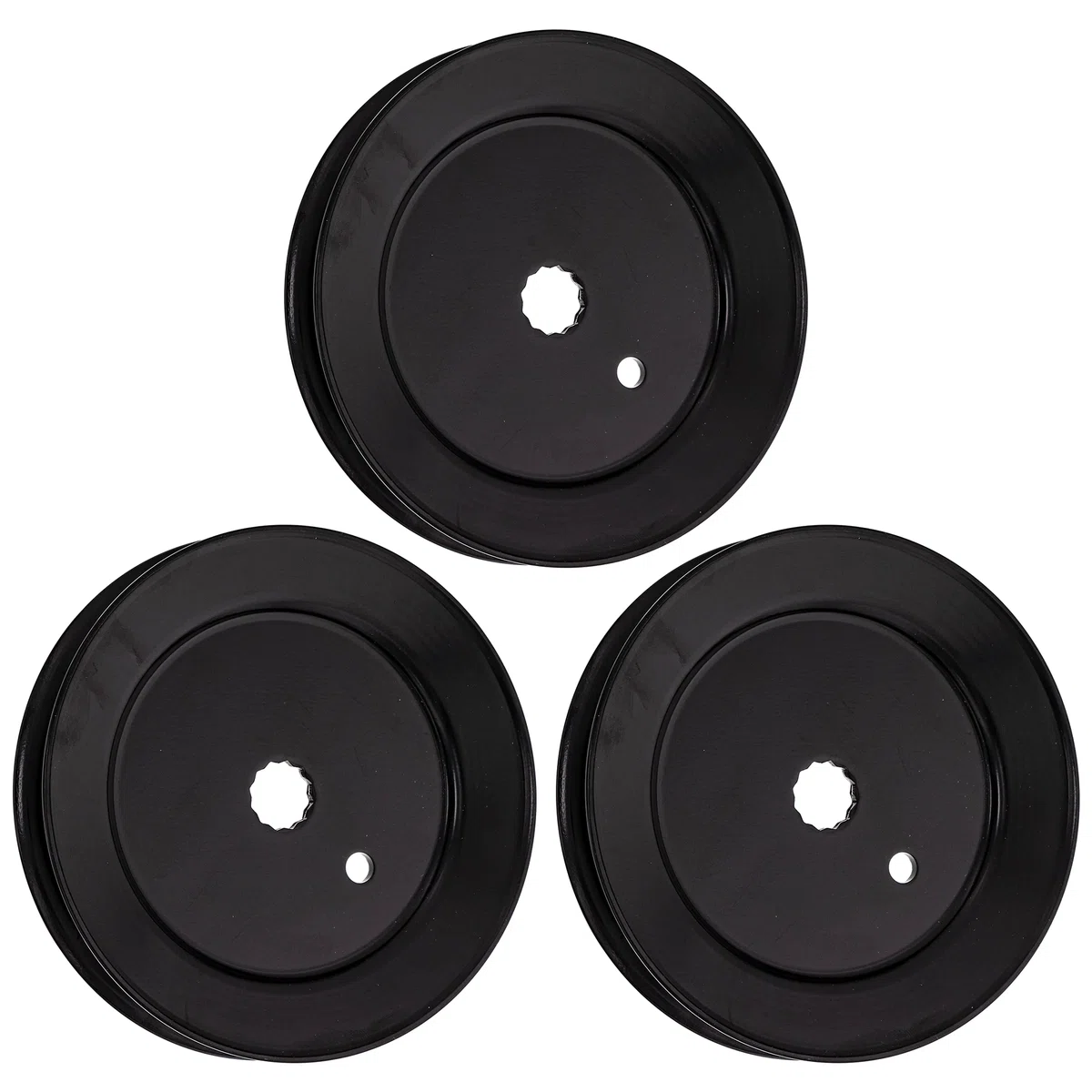 Spindle Pulley Set For Troy-Bilt Cub Cadet Craftsman 756-05038 | 3-PACK