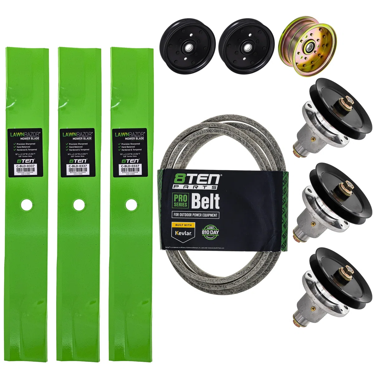 Blade Spindle Belt Idler Deck Kit For Exmark MK1009824