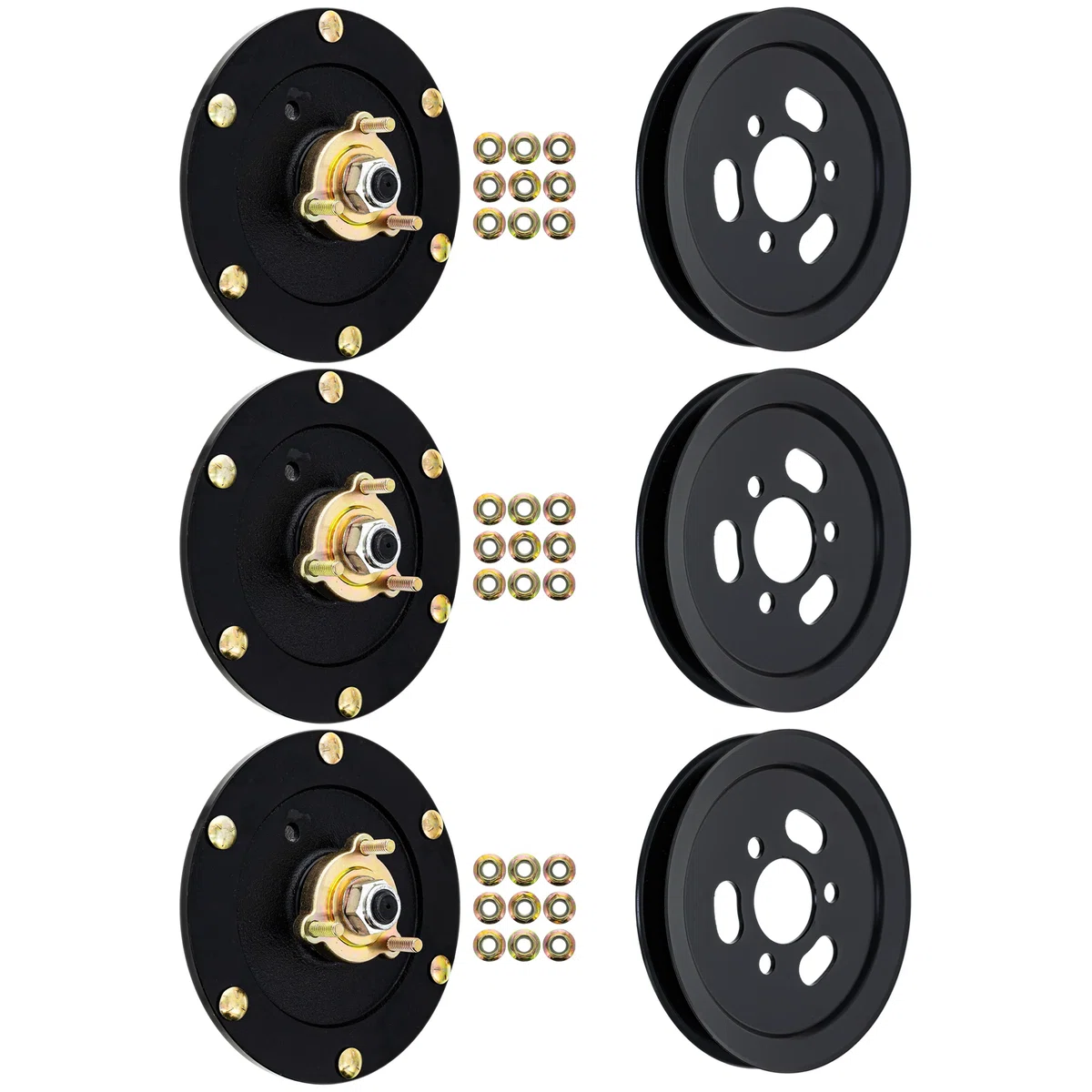 Spindle & Pulley Kit For Toro 810-KSP4341N | 3-PACK