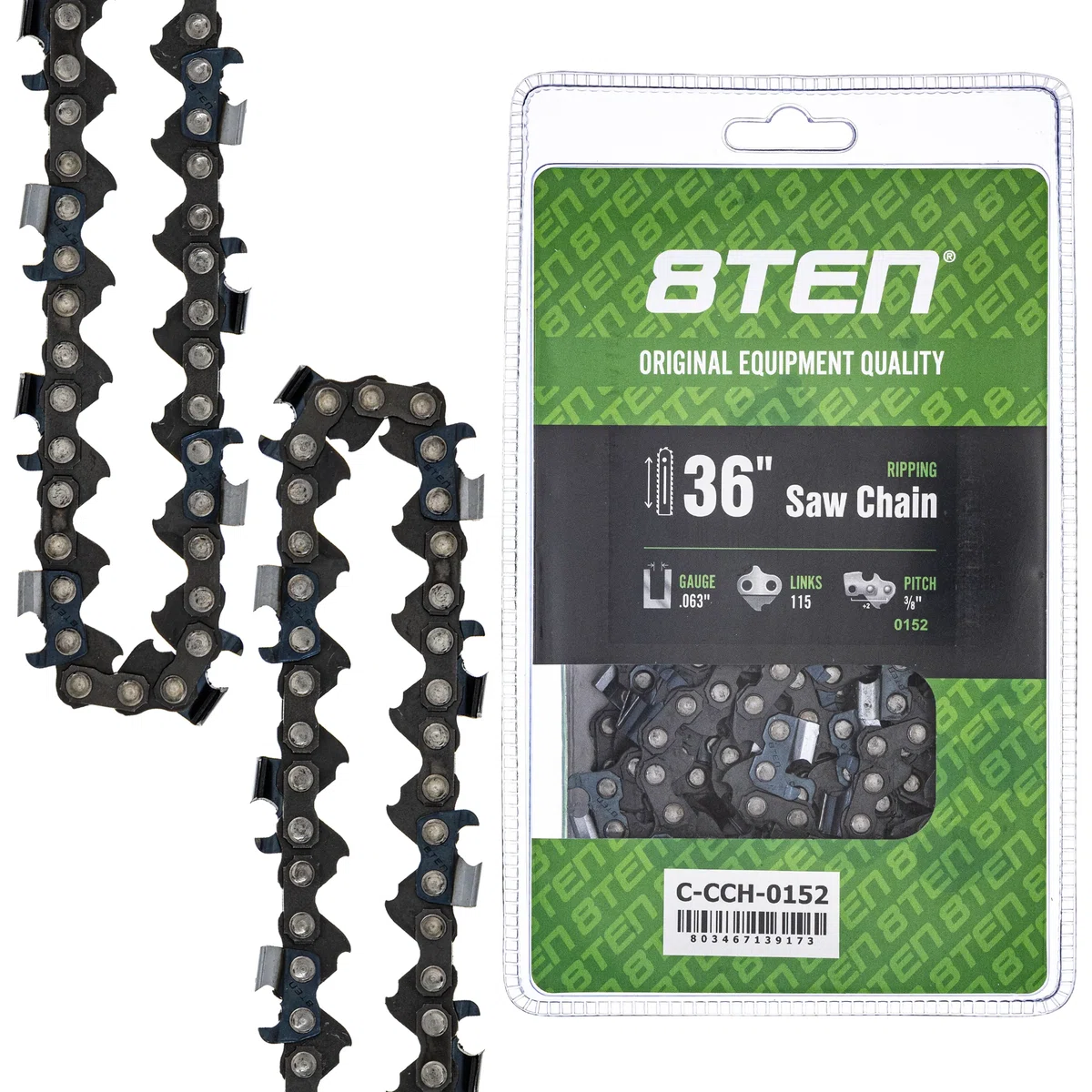 Chainsaw Chain 36 Inch .063 3/8 115DL For Dolmar Solo Makita 75EXJ115G 75EXL115G H50S115 36RSF115