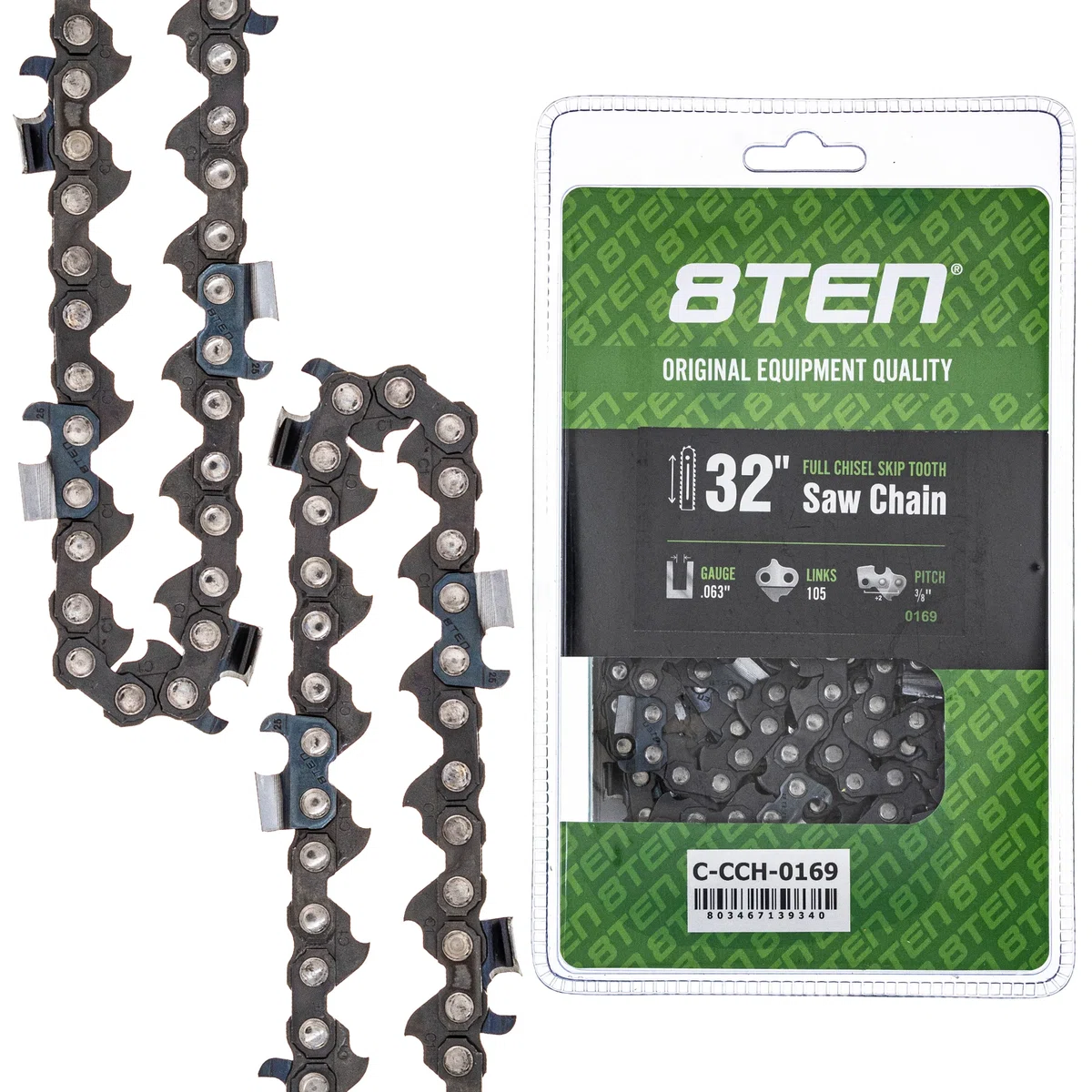 Chainsaw Chain 32 Inch .063 3/8 105DL For Dolmar Homelite Solo 75EXJ105G 591164005 H83105 75CJ105G