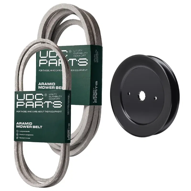 UDC Parts Mower Kit / Belt 130969 + Belt 196103 + Pulley 129861 / Fits Ariens 54" Automatic 54" Hydro Precision 54" Hydro