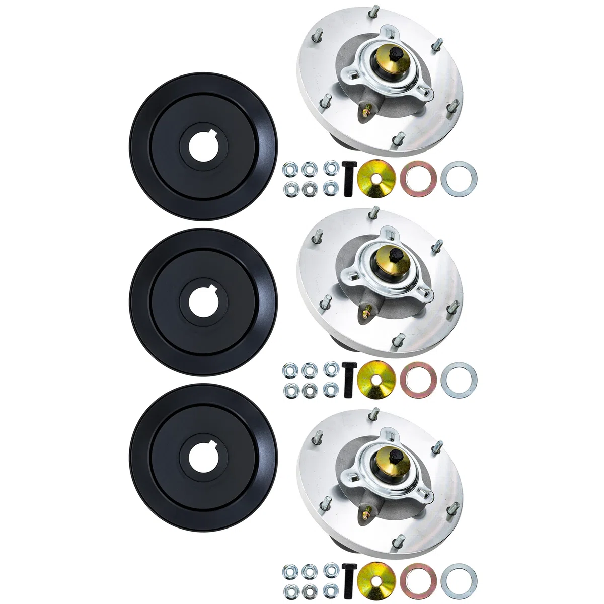 Spindle Kit for Grasshopper 125v g4 127 226v 52-Inch 623781 415902 3 Pack