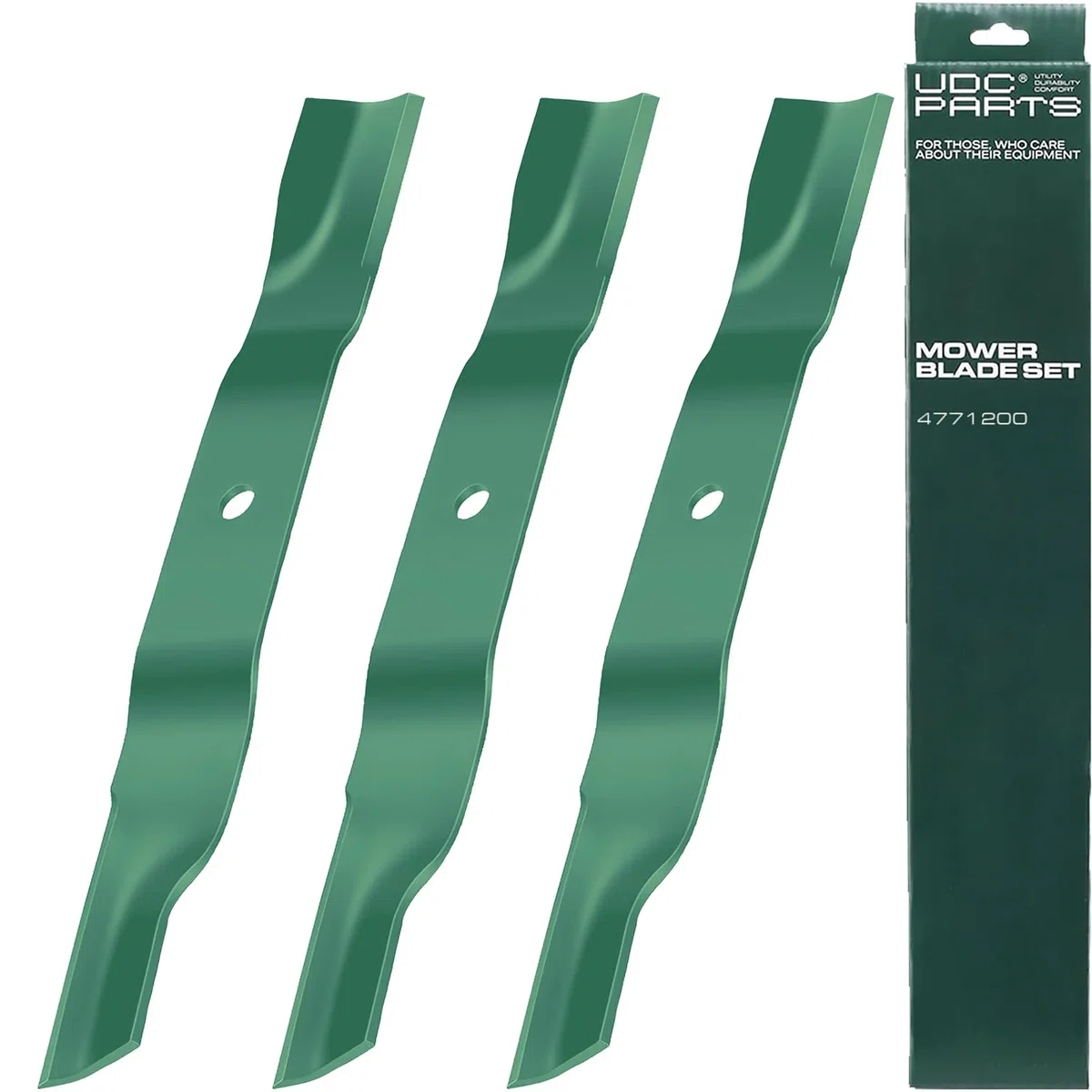 04771200 High Lift Blades Replacement for Ariens 52 Inch Ikon X XD XL 70716200 52" Gravely ZTX ZT XL 915222 915223 915332 915230 915200 915204 915174 Zero-Turn Mowers / 3 Pack
