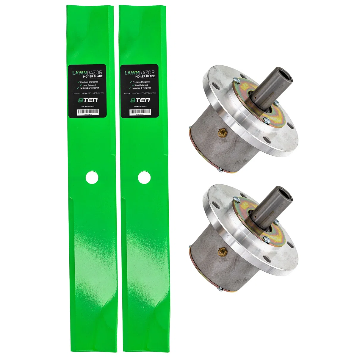 Deck Spindle & Mower Blade Kit For Exmark MK1002096